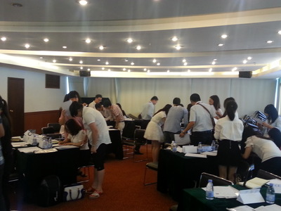 朱綱老師成功為南夢宮實施情商管理培訓